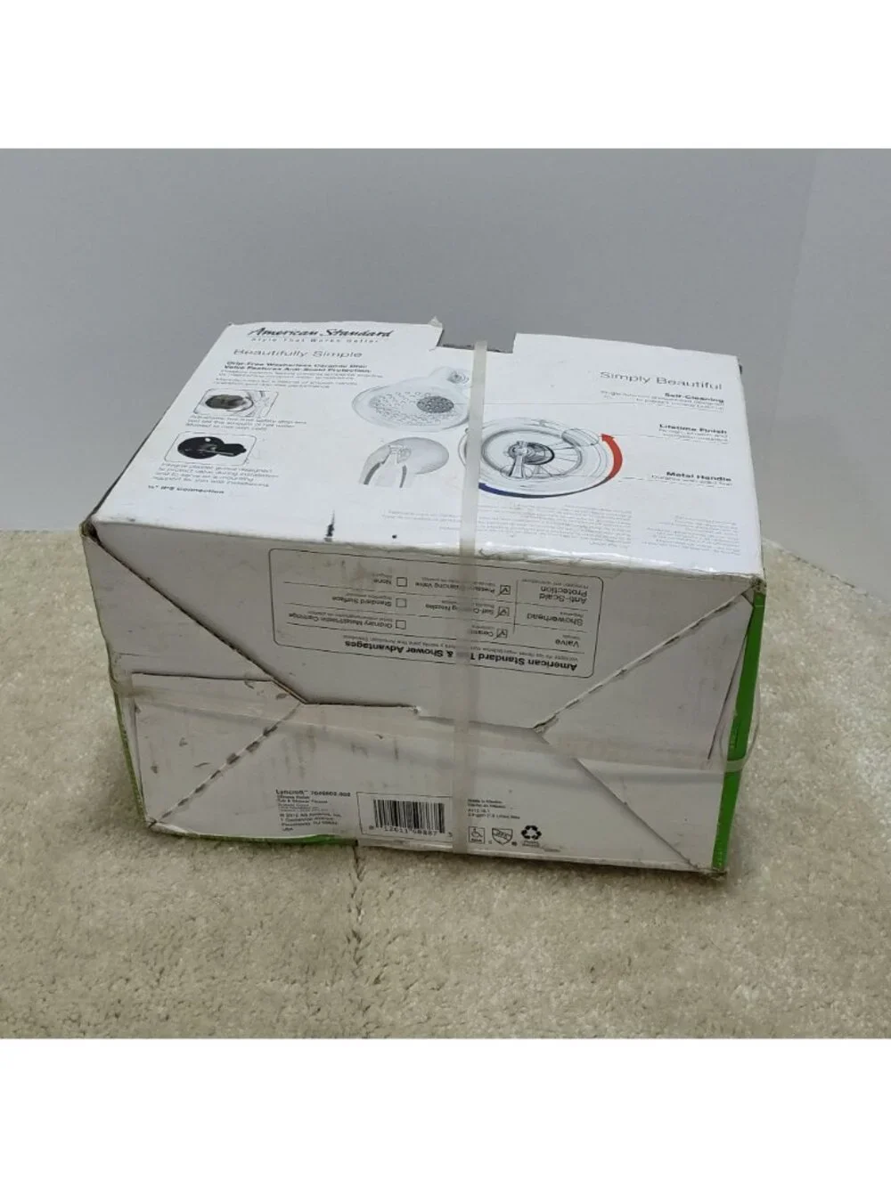 American Standard Lyncroft Tub & Shower Faucet Set Chrome Finish 7049502.002 NIB